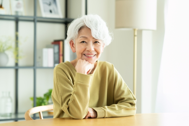 高齢の女性