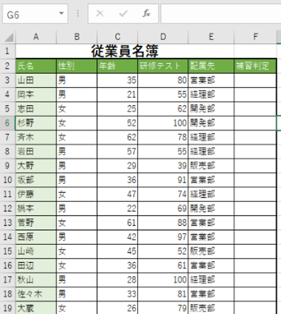 Excel エクセル If関数で複数条件の使い方を解説します パソコン教室パレハ