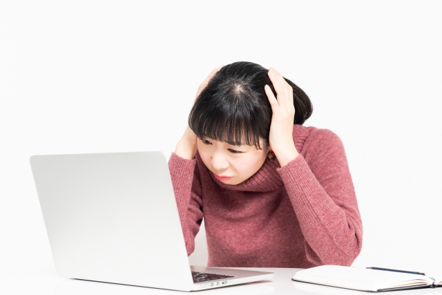 パソコンが苦手な女性