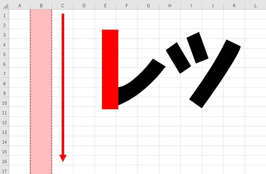 Excel(エクセル)の行列 | 行と列って縦と横どっち?簡単な覚え方