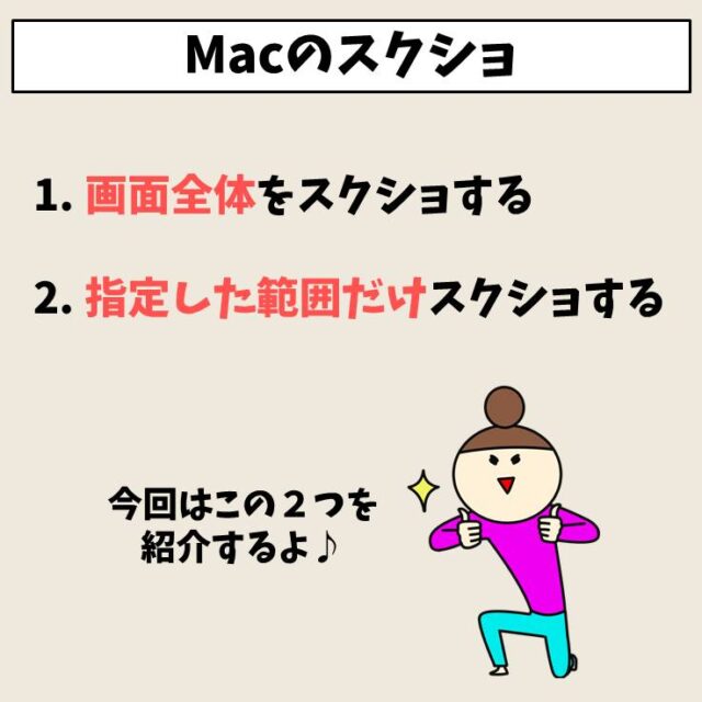 Mac(マック)｜スクリーンショットを撮る方法