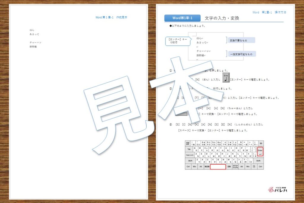 Word第1章テキスト見本