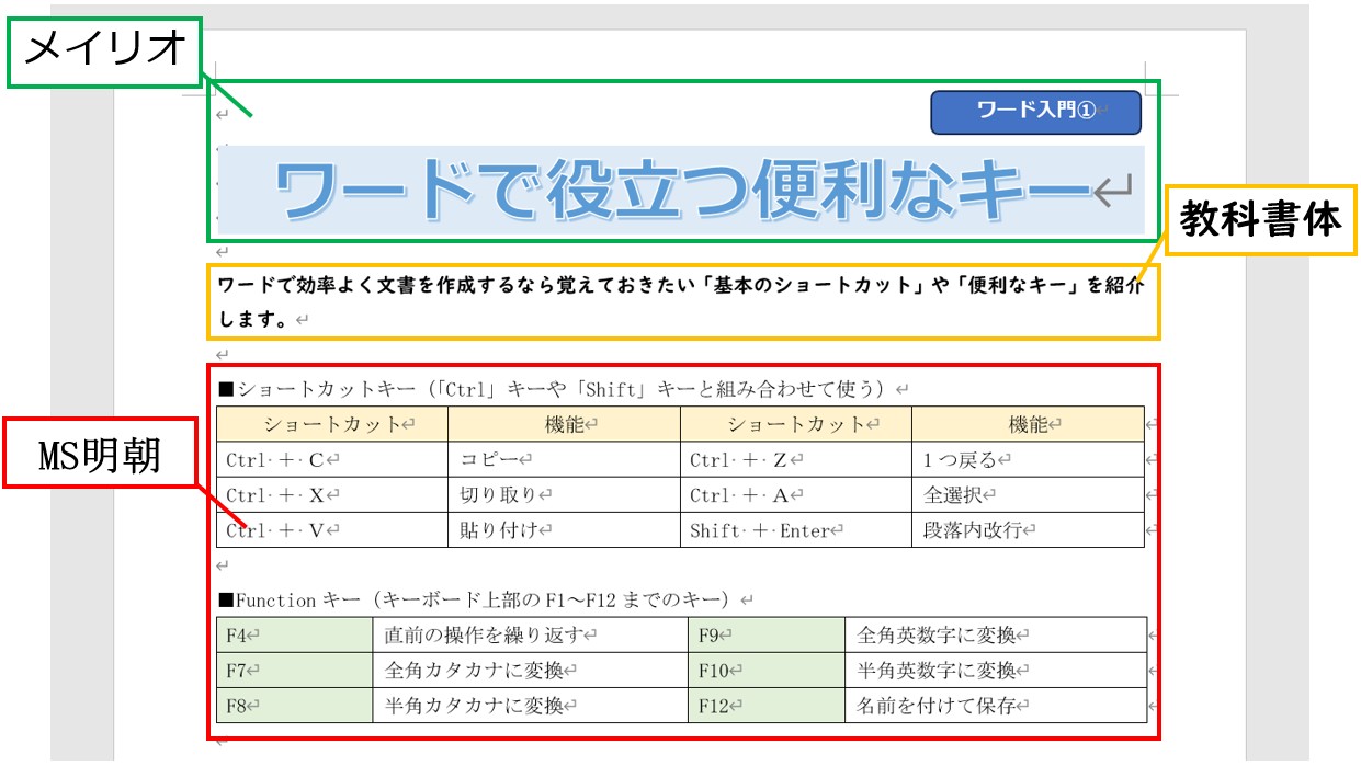 ワードで文字を検索・置換する方法