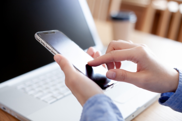 スマホとパソコン