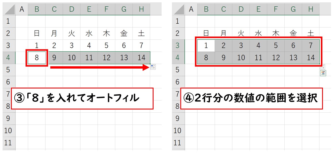 オートフィルの活用方法