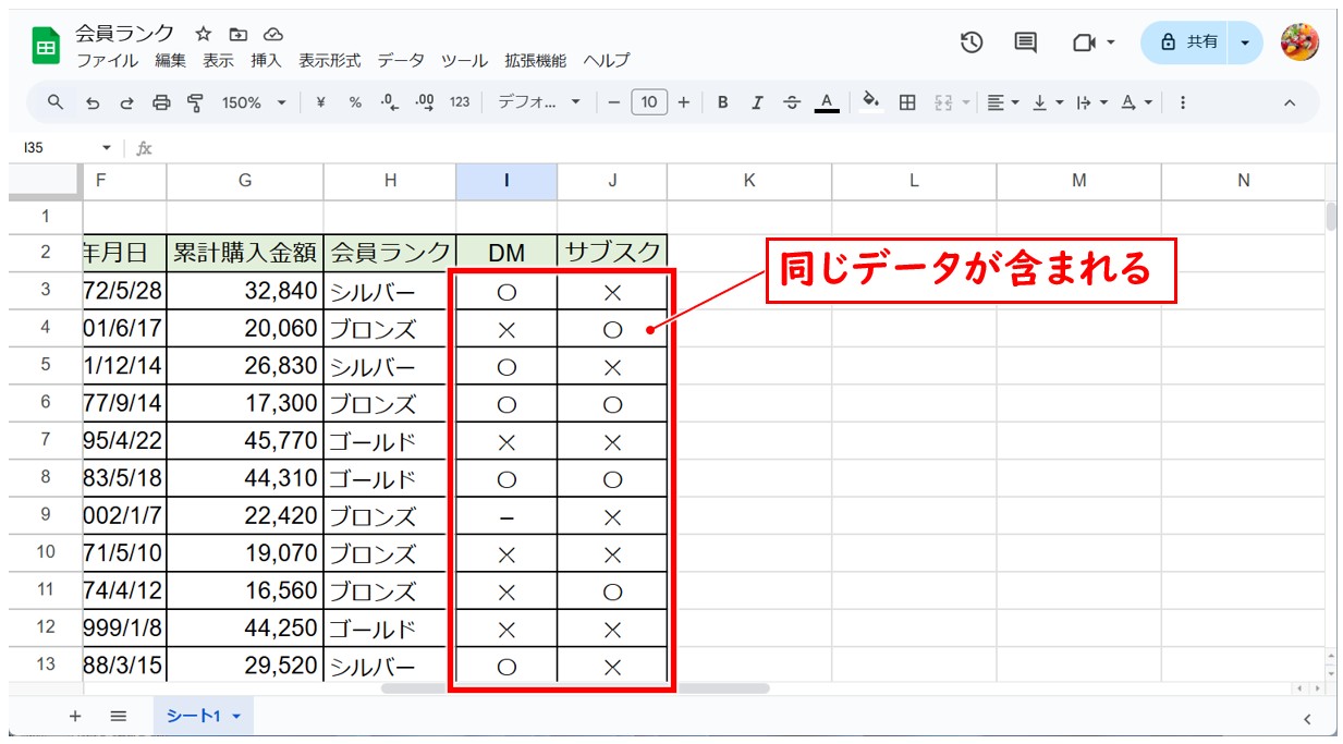 スプレッドシートで検索・置換方法する方法