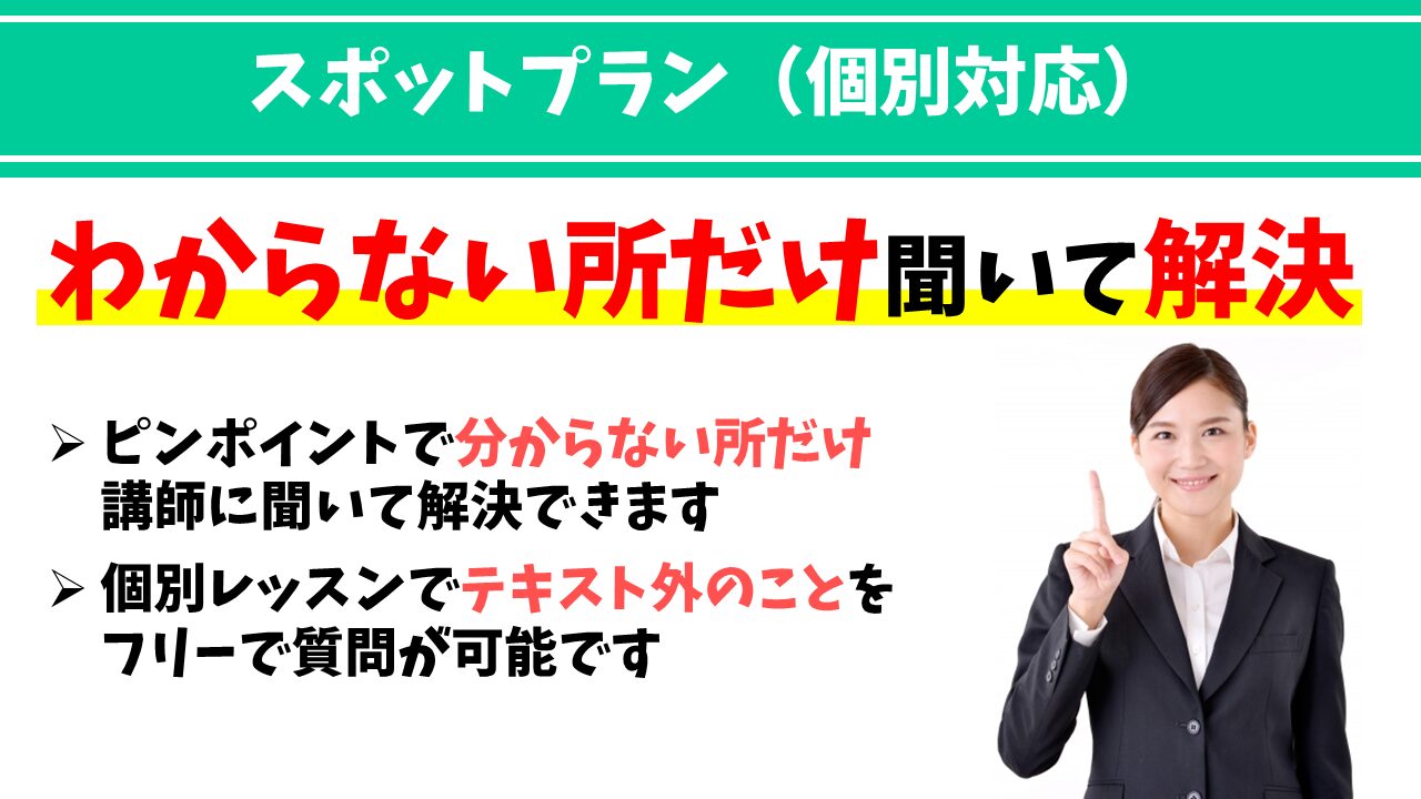 スポットプラン