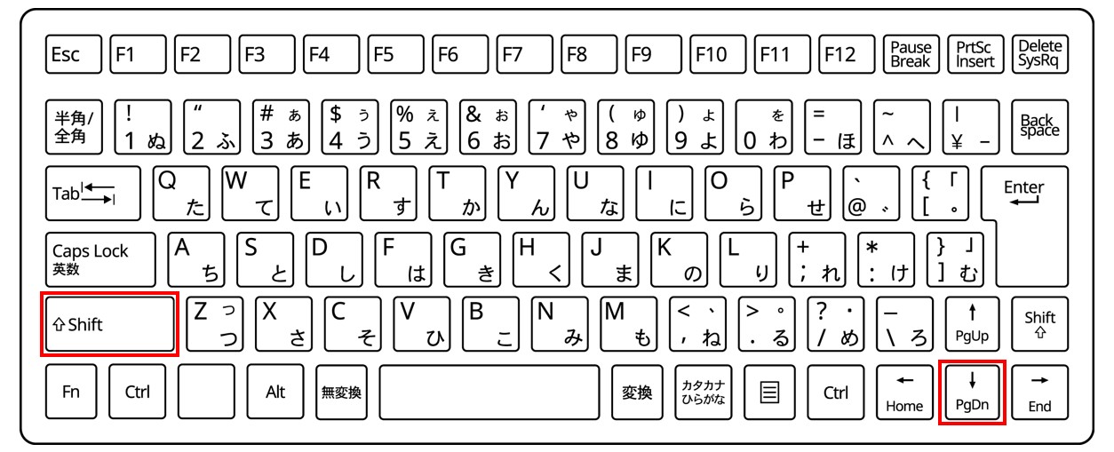 エクセル 足し算 ショートカット(Shif+Alt+＝)