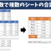 SUM関数で複数のシートの合計を出す