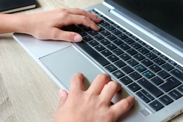 タッチパッドの操作