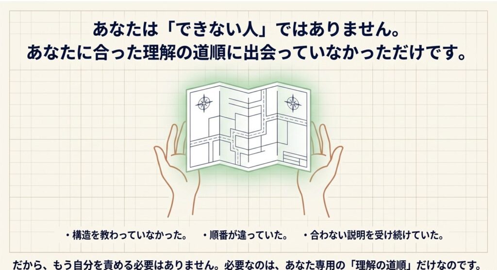 あなたはパソコンが出来ない人ではありません