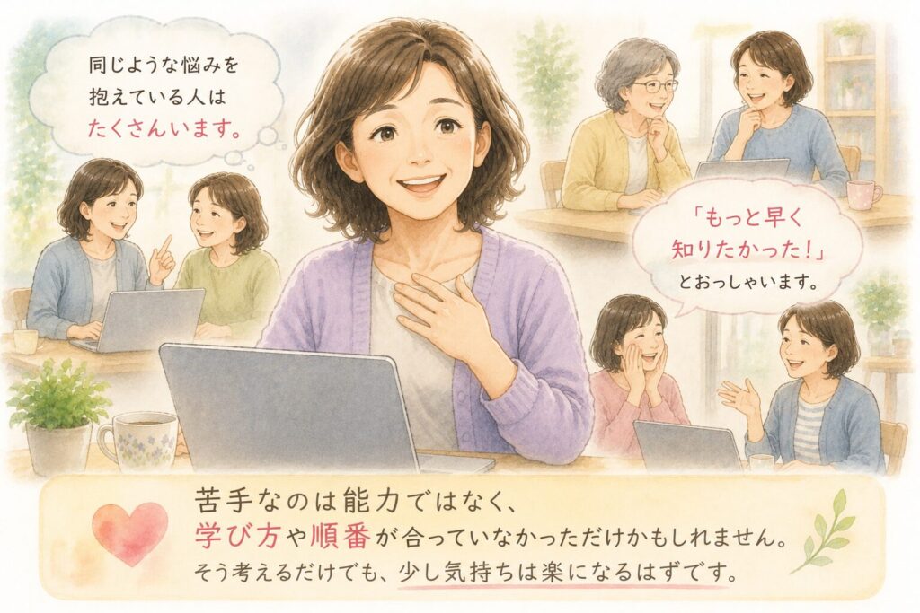 あなた一人だけではありません