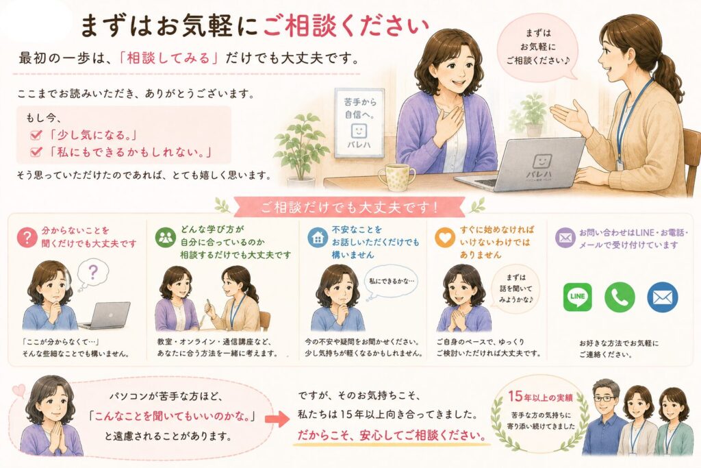 第7章　まずはお気軽にご相談ください