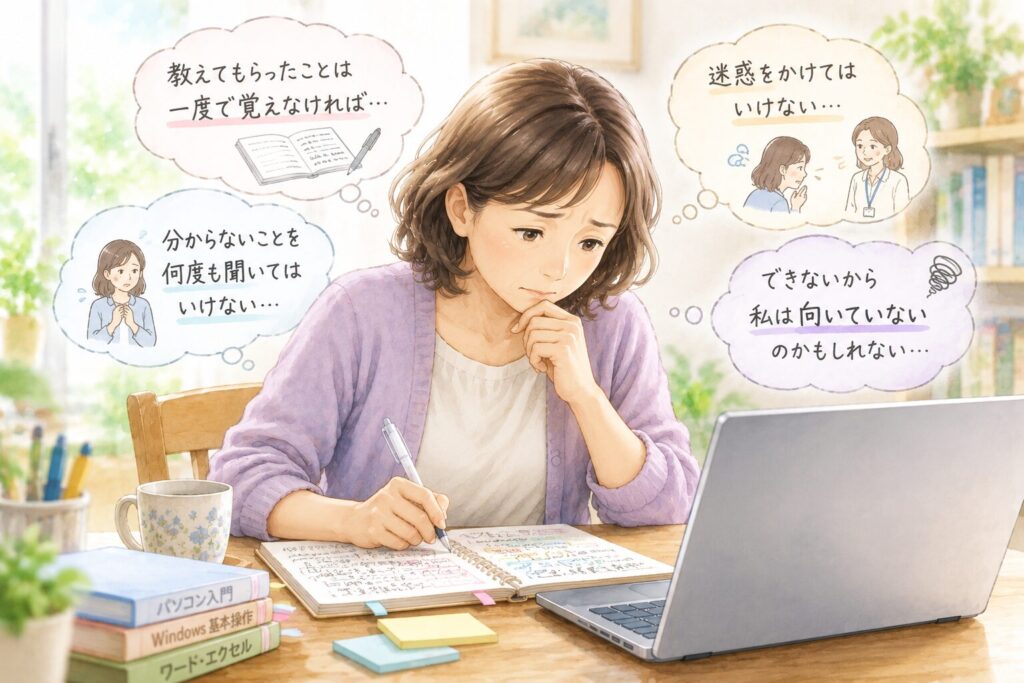 真面目な人ほど、苦手意識を持ちやすい