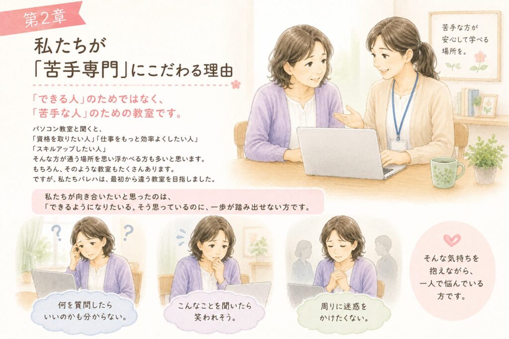 第2章　私たちが「苦手専門」にこだわる理由